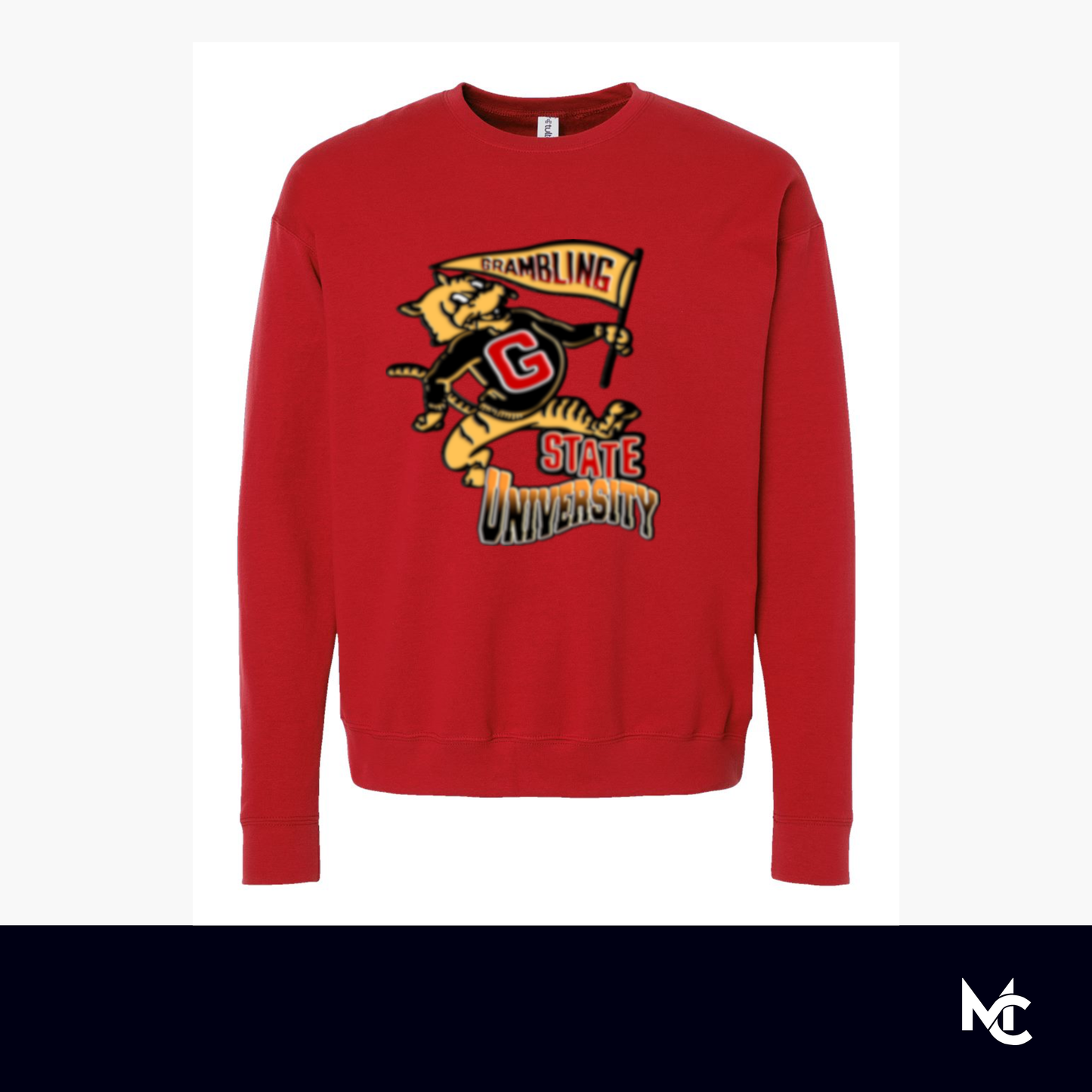 Grambling State University Vintage Tiger Sweatshirt | HBCU Pride Crewneck