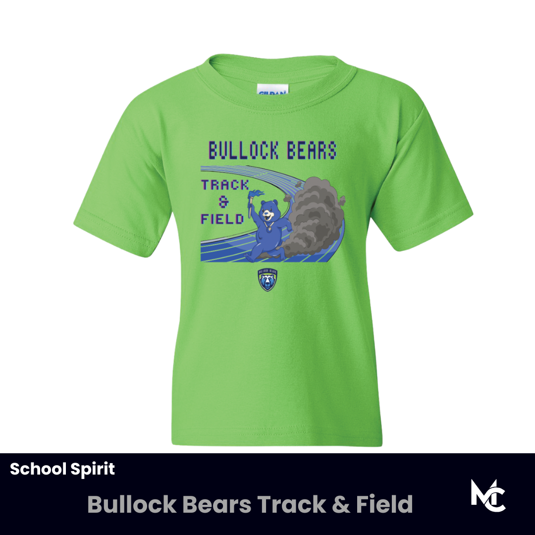 Bullock Bears Track & Field Shirts