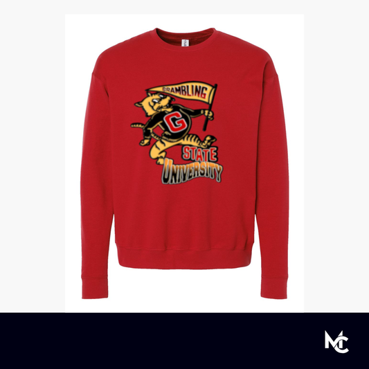 Grambling State University Vintage Tiger Sweatshirt | HBCU Pride Crewneck