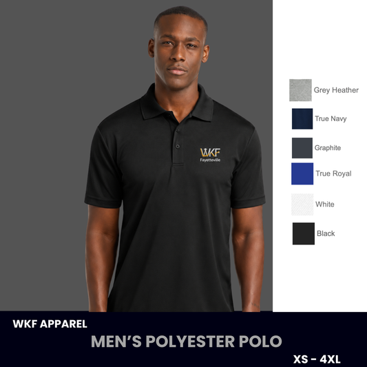 WKF Men's Premium Polo - Left Chest Embroidery