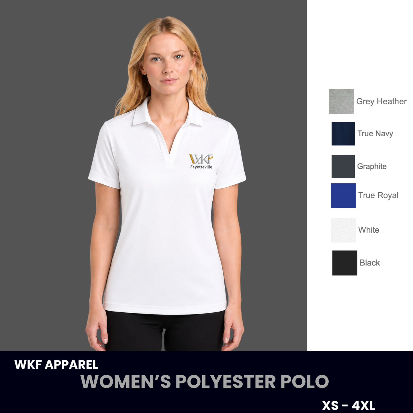 WKF Women's Premium Polo - Left Chest Embroidery