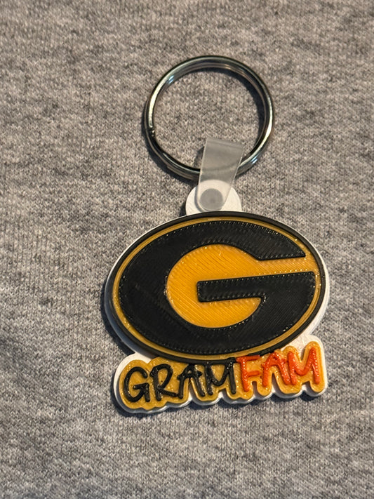 GramFam inspired NFC keychain
